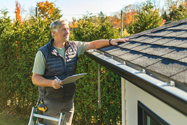 Professional Commercial Roofing technician working in Waterville, PA